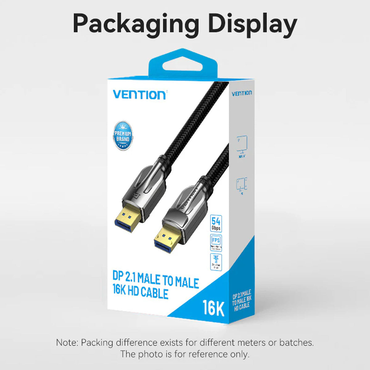 Vention 16K DisplayPort Cable - 2M (HGABH)
