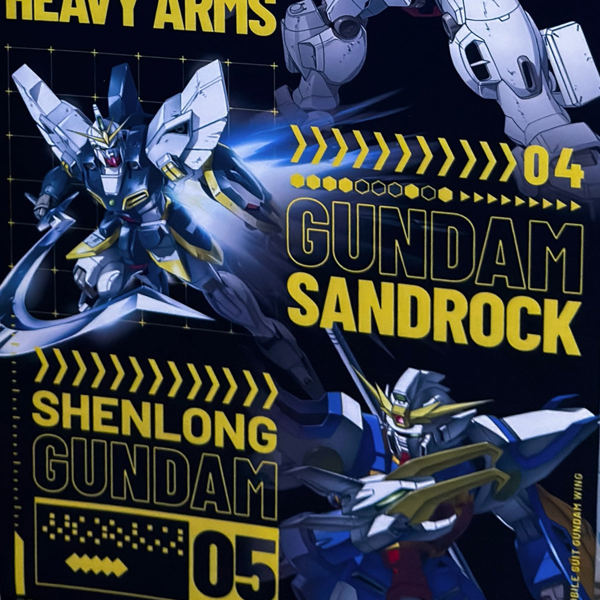 Hyte Gundam Wing Wall Scroll