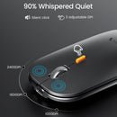 ProtoArc KM100-A Bluetooth Triple Channel Ulta-Slim Backlit Keyboard and Mouse Combo