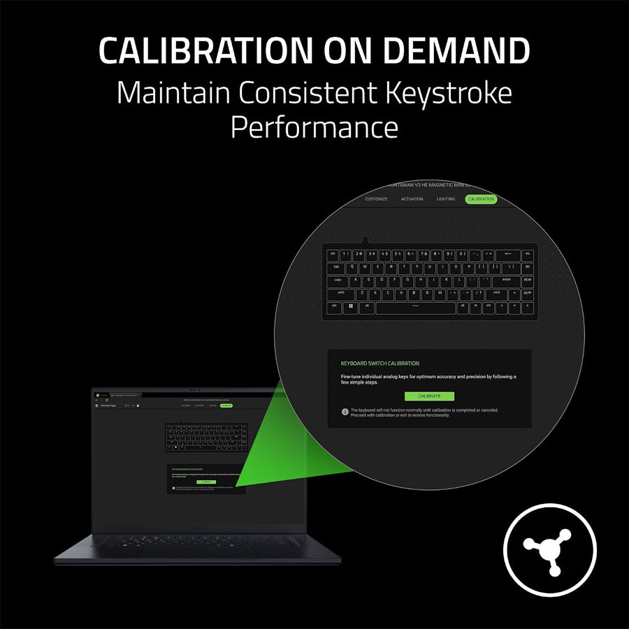 Razer Huntsman V3 HE Magnetic Mini 65% 8KHz - Hall Effect Magnetic Esports Keyboard