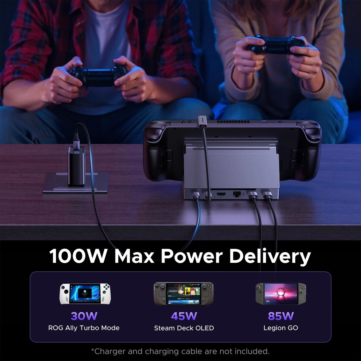 Ugreen 6-in-1 USB-C Docking Station - USB-C to HDMI + 2xUSB-A 3.0 + 1xUSB-C 3.0 + Gigabit RJ45 + PD
