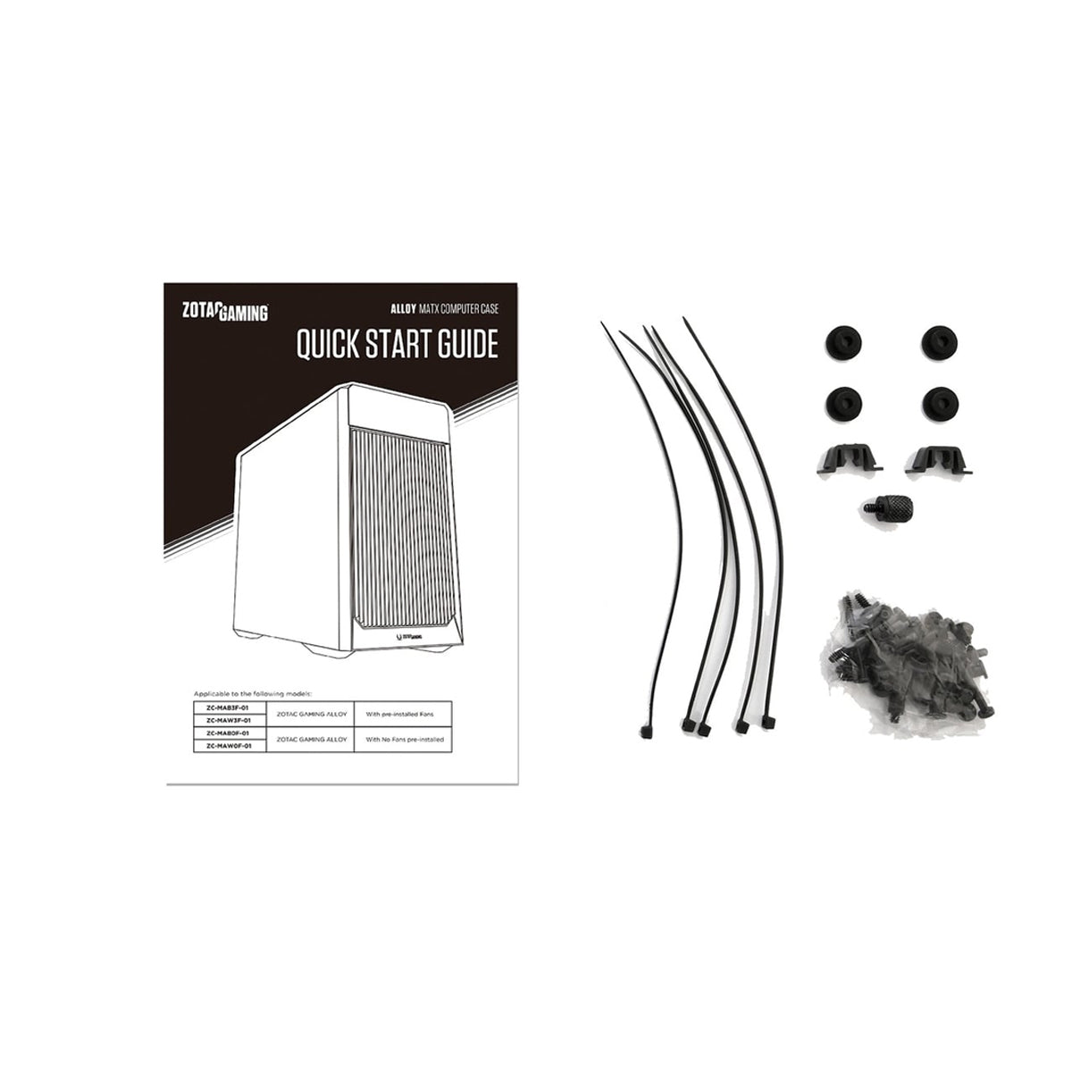 ZOTAC Alloy MATX Gaming PC Case