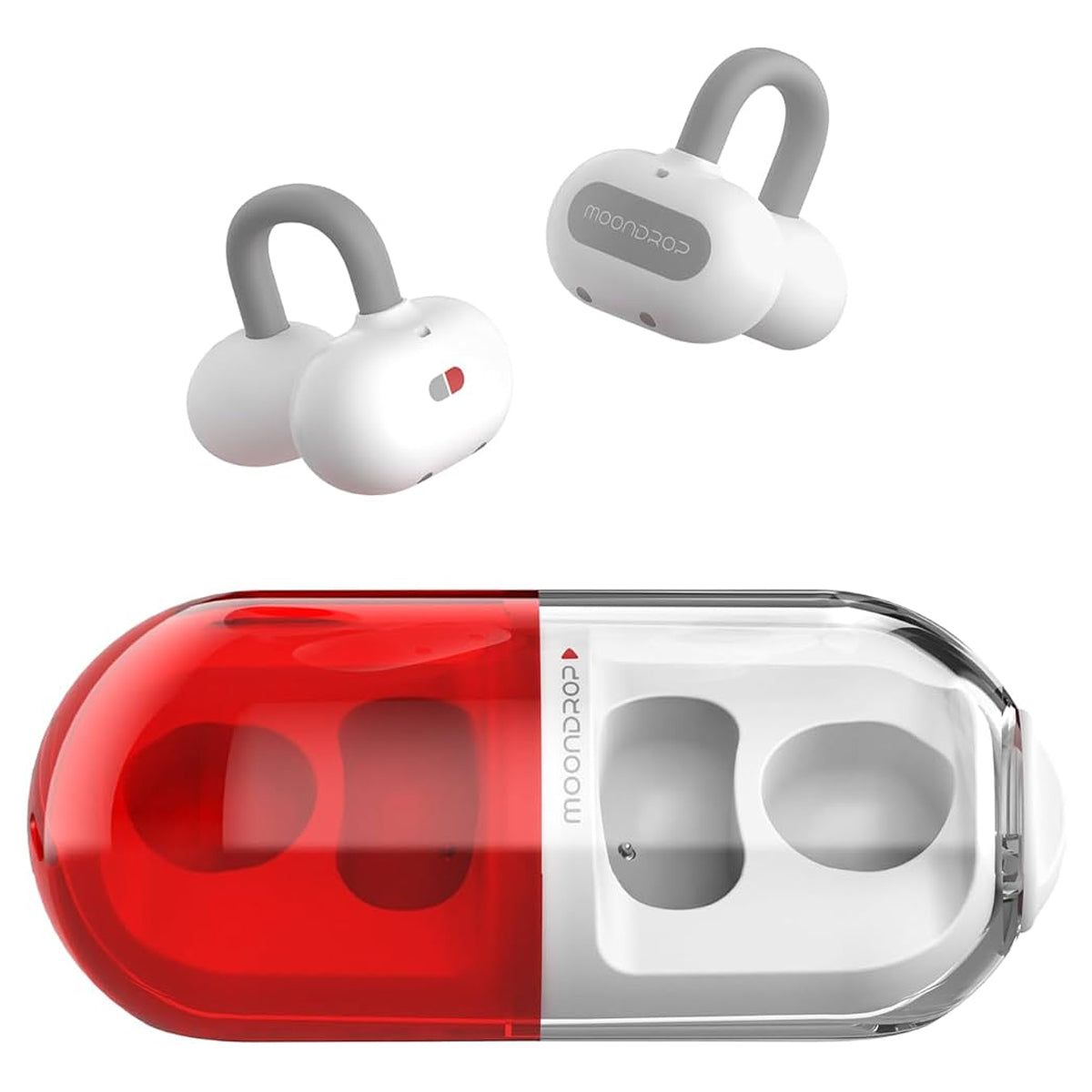 Moondrop Pill Open Ear Clip AI ENC HiFi Sound IPX4 OWS Ear-clip Earbuds