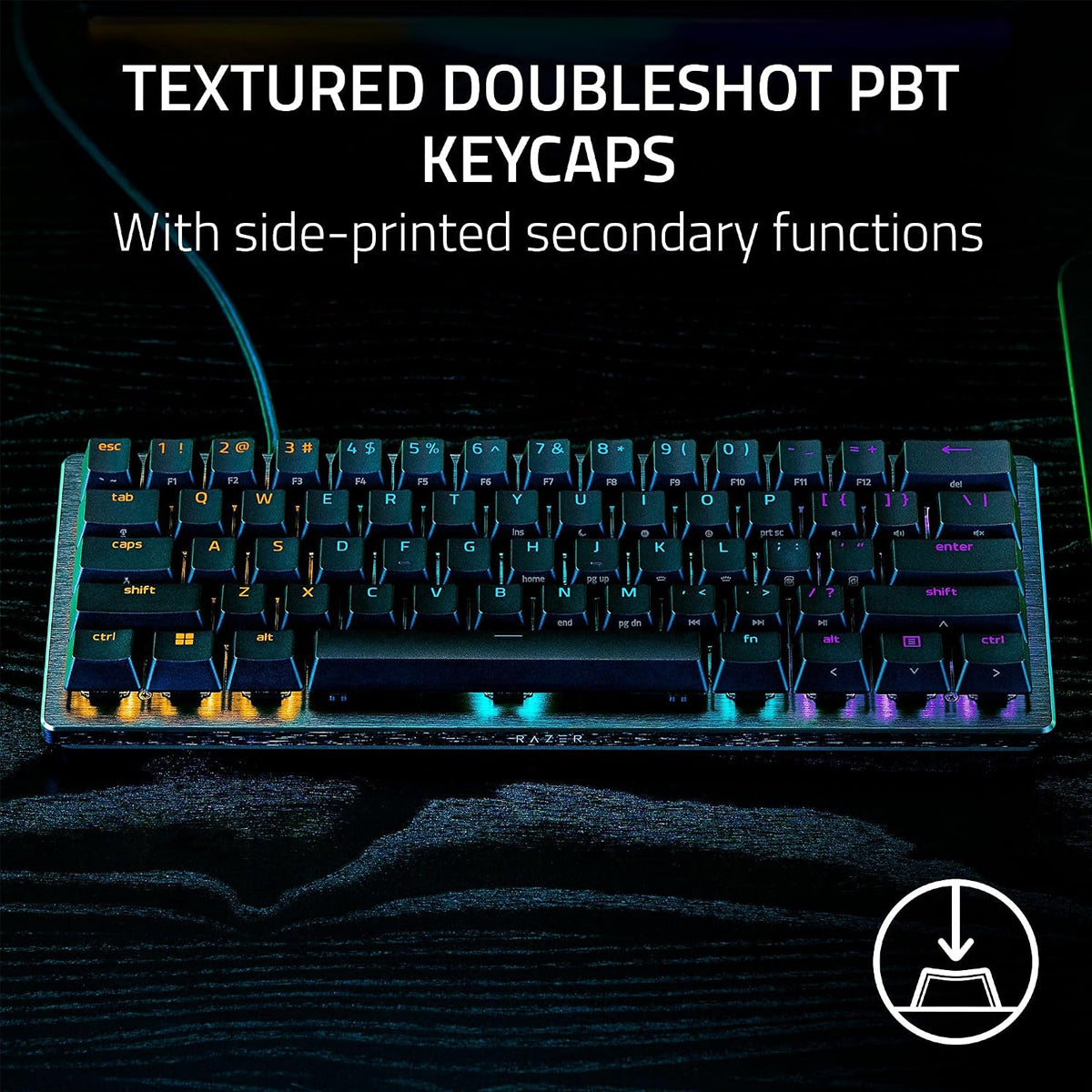 Razer Huntsman V3 Pro Mini 8KHz 60% Analog Optical Esports Keyboard