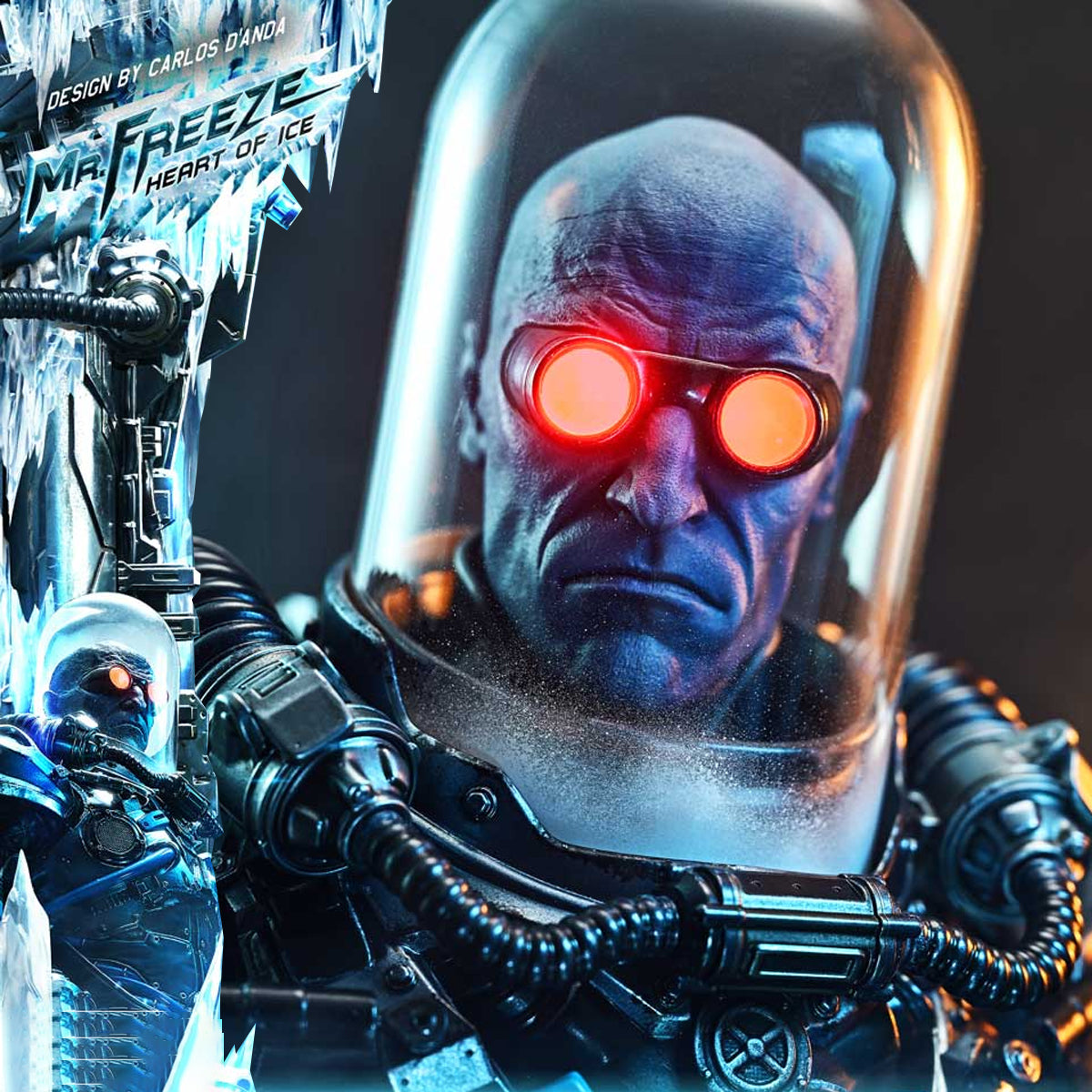 Real Elite Masterline Batman (Comics) Mr. Freeze Heart of Ice (Design by Carlos D'Anda) (REMDC-05)