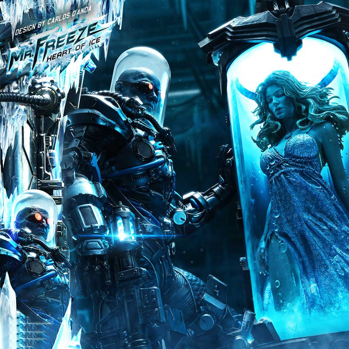 Real Elite Masterline Batman (Comics) Mr. Freeze Heart of Ice (Design by Carlos DAnda) Deluxe Ver