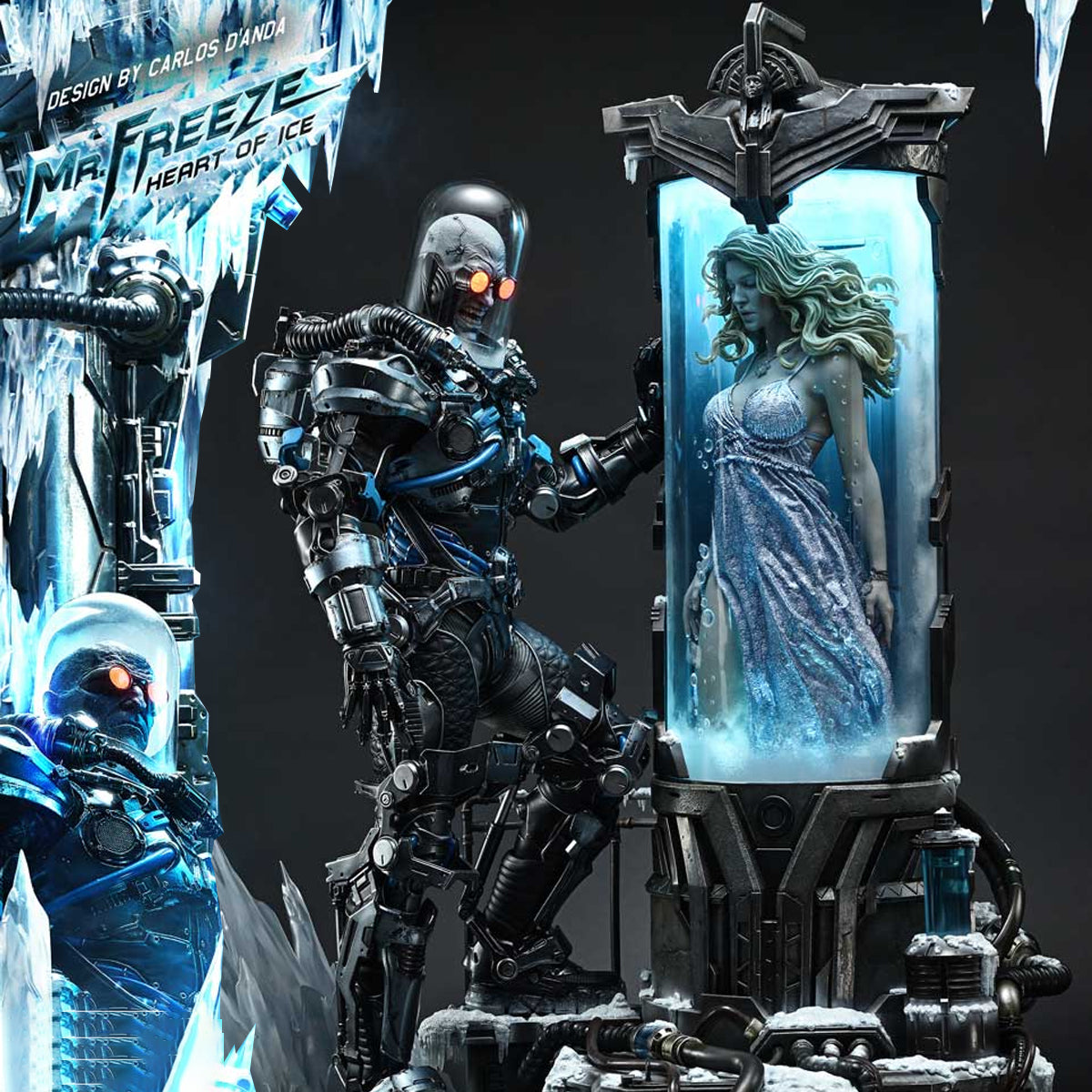 Real Elite Masterline Batman (Comics) Mr. Freeze Heart of Ice (Design by Carlos DAnda) Deluxe Ver