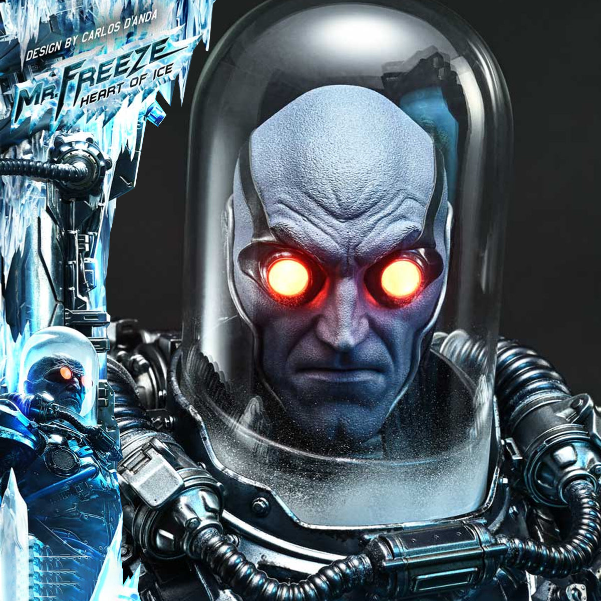 Real Elite Masterline Batman (Comics) Mr. Freeze Heart of Ice (Design by Carlos DAnda) DX Bonus