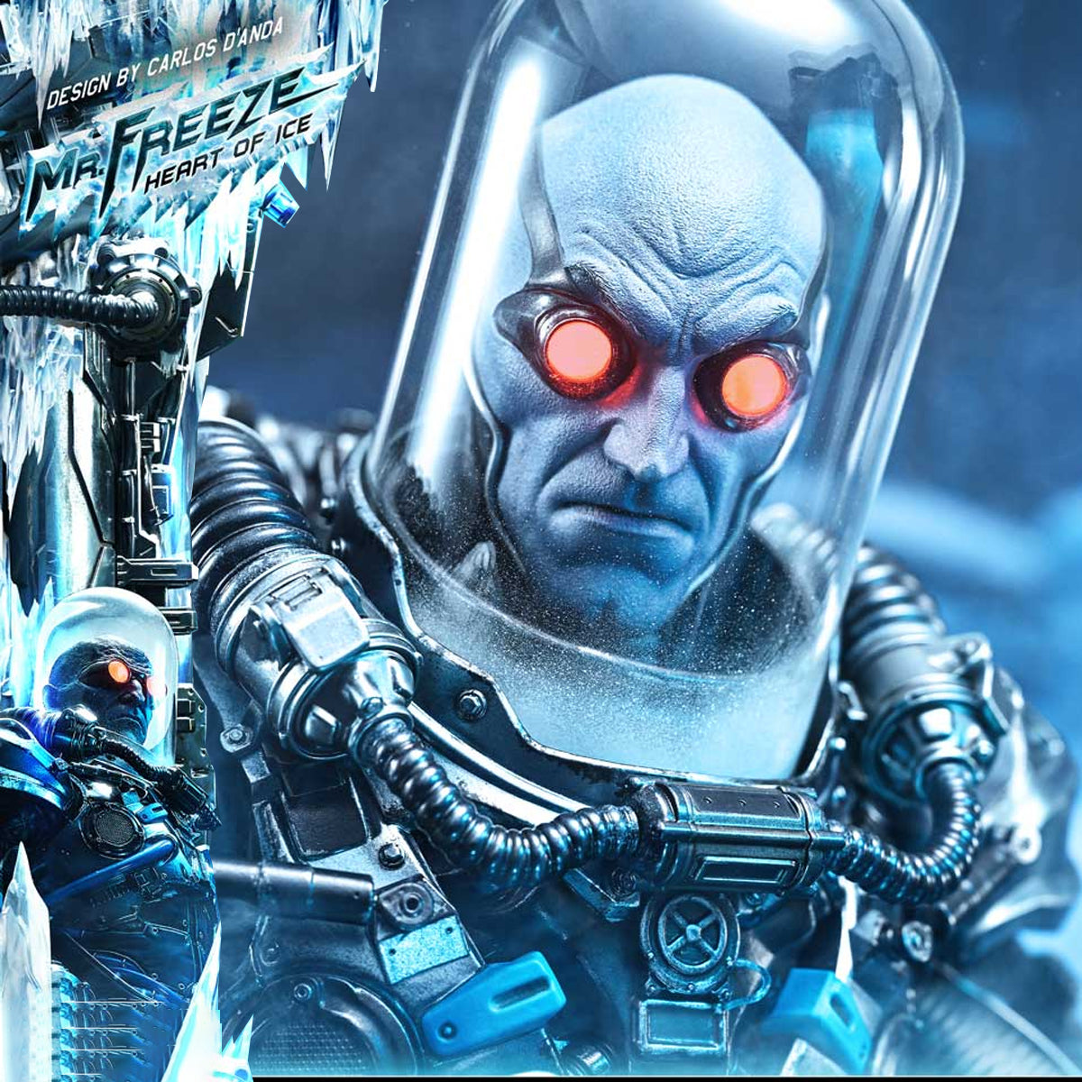 Real Elite Masterline Batman (Comics) Mr. Freeze Heart of Ice (Design by Carlos DAnda) DX Bonus
