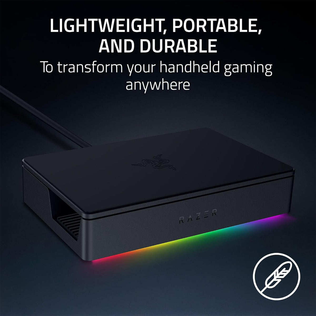 Razer Handheld Dock Chroma - USB Type-C 6-in-1 Docking Station