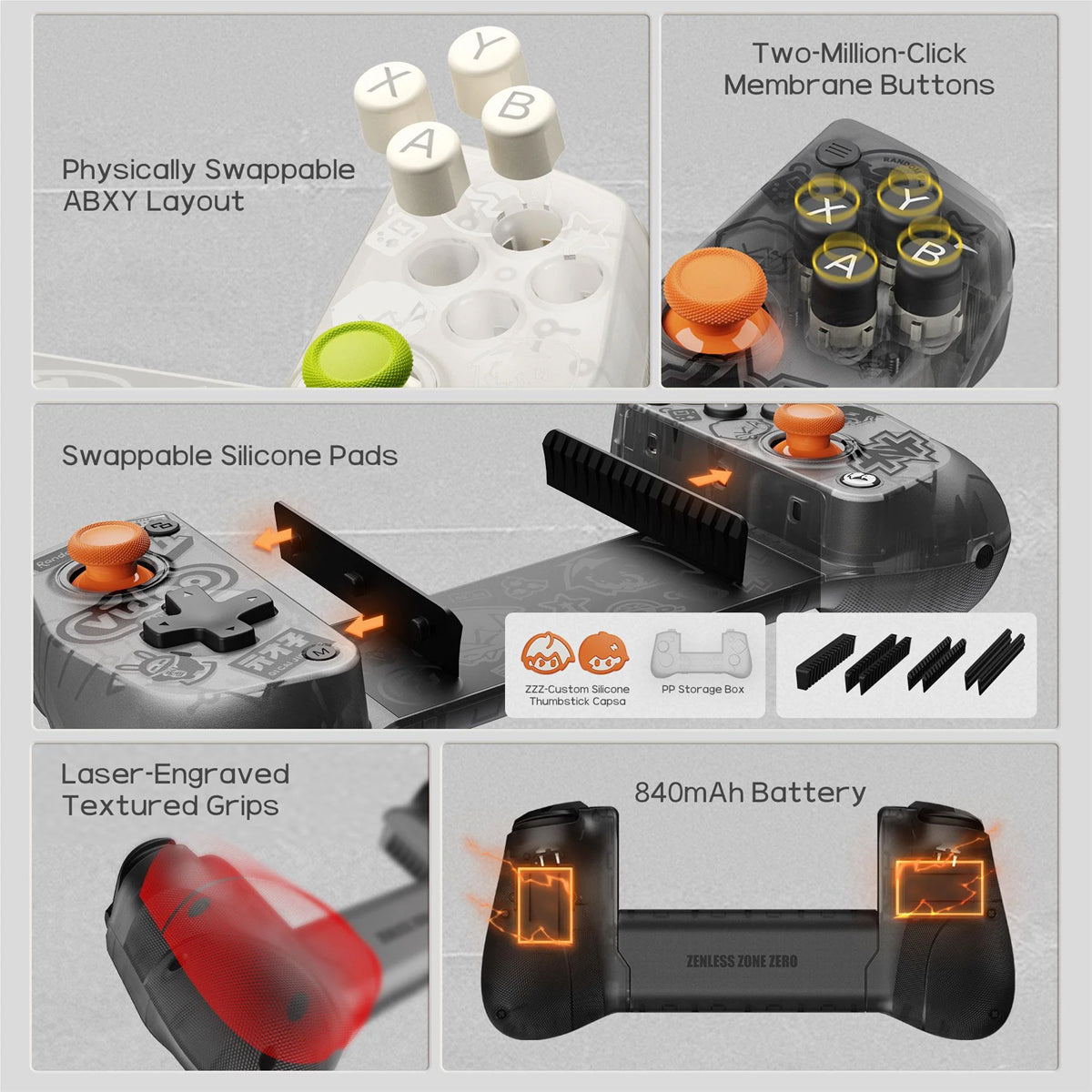 GameSir x Zenless Zone Zero X5S Wireless Game Controller
