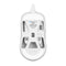 Pulsar X2H Symmetrical Ultralight Wired Gaming Mouse Size 2 (Black (PX2H21D), White (PX2H22D))