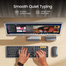 ProtoArc KM100-A Bluetooth Triple Channel Ulta-Slim Backlit Keyboard and Mouse Combo