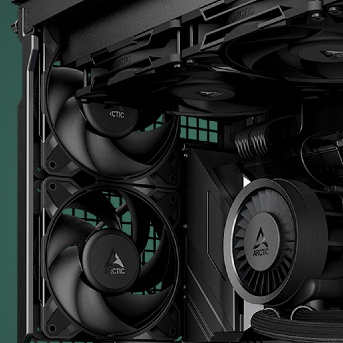 Arctic P12 Pro PST Single Pack 120mm PWM Fan with Cable Splitter