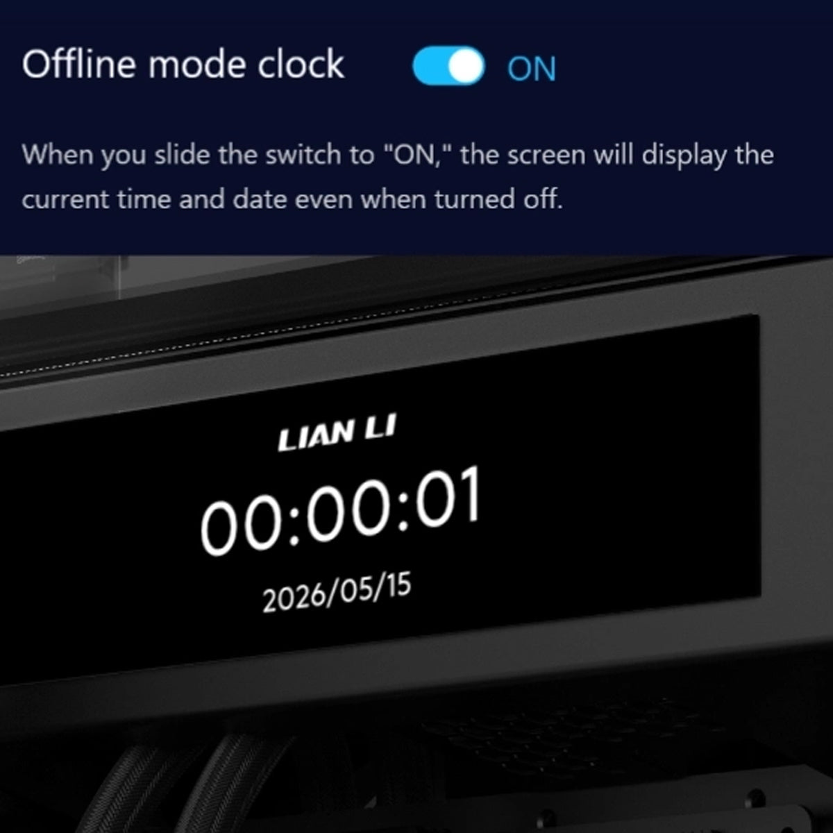 Lian Li O11 Vision-M 9.2" LCD Kit 