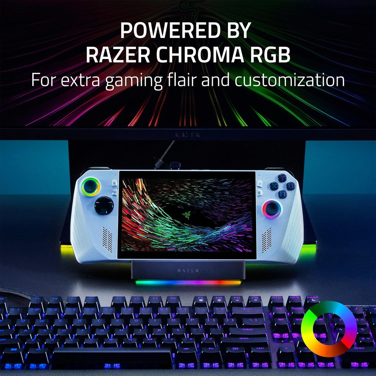 Razer Handheld Dock Chroma - USB Type-C 6-in-1 Docking Station