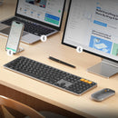 ProtoArc KM100-A Bluetooth Triple Channel Ulta-Slim Backlit Keyboard and Mouse Combo