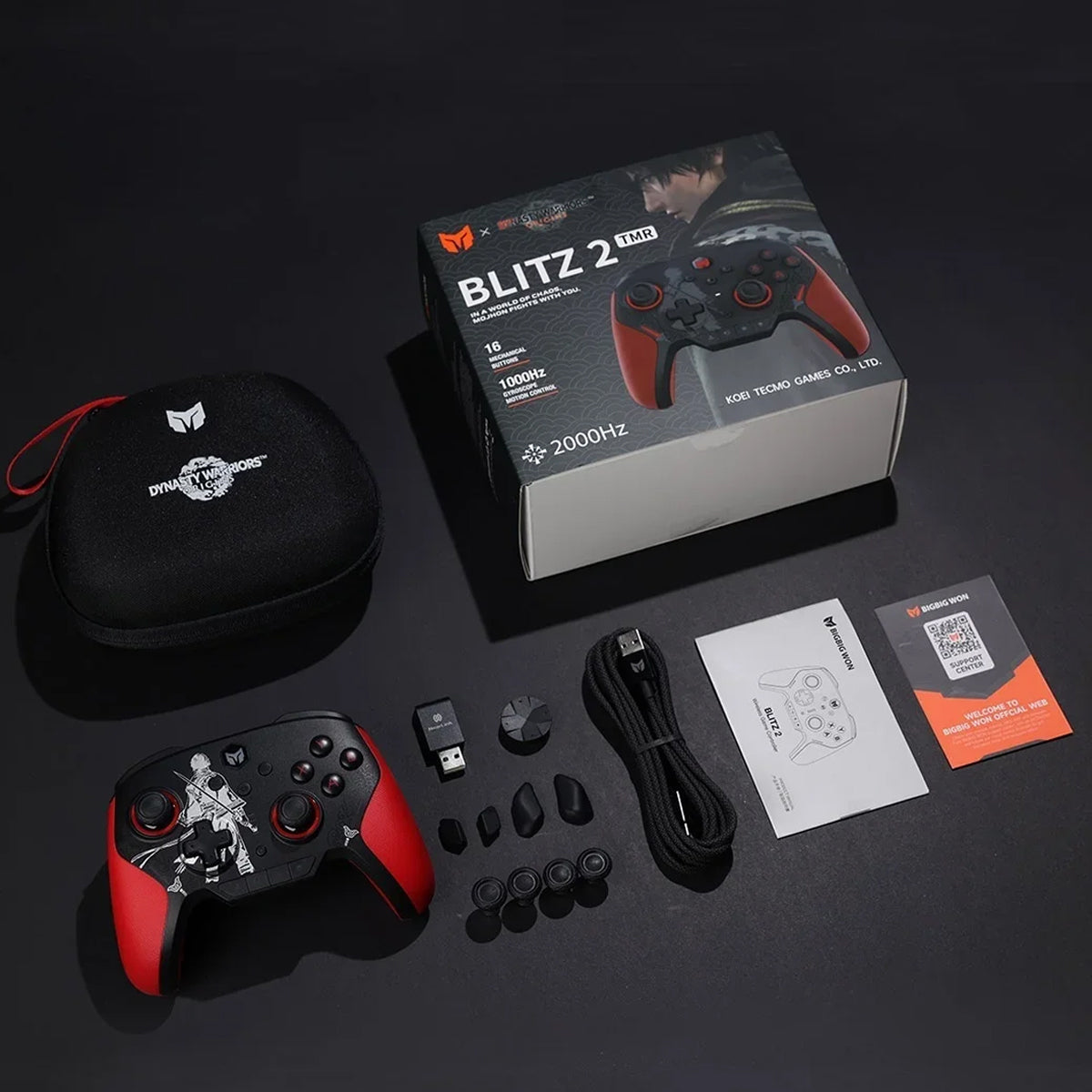 BLITZ2 TMR DYNASTY WARRIORS:ORIGINS＆GRIP Bigbig Won Mojhon Blitz 2 TMR Dynasty Warriors Origins Limited Edition
