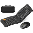 ProtoArc XKM03 Foldable Multi-Device Bluetooth Keyboard and Mouse Combo