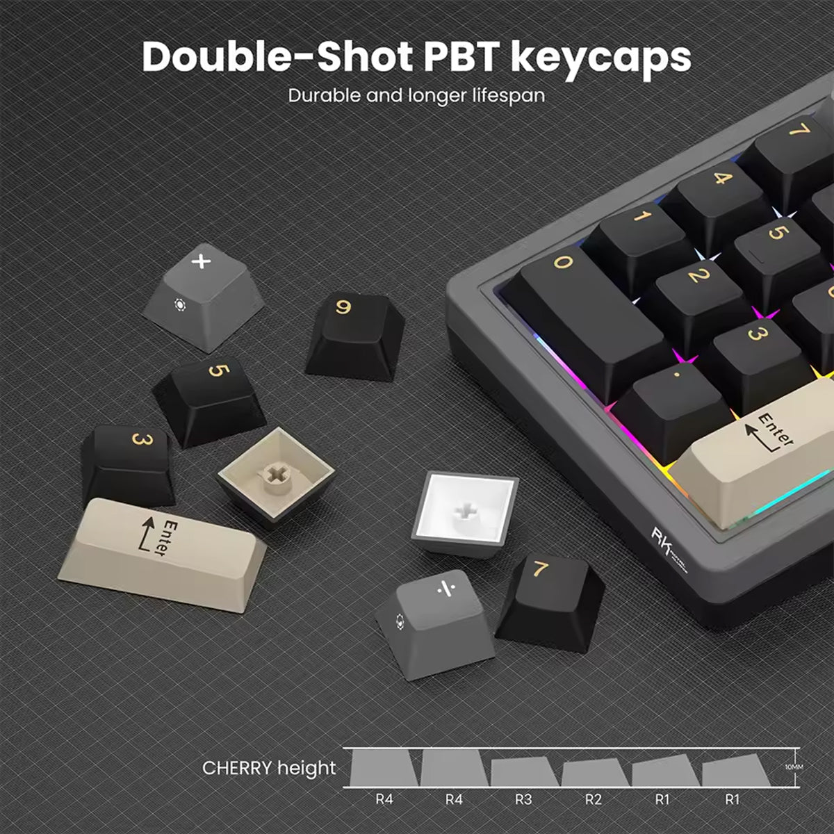 Royal Kludge M20 Tri-Mode RGB 2-in-1 Numeric KeyPad & Calculator