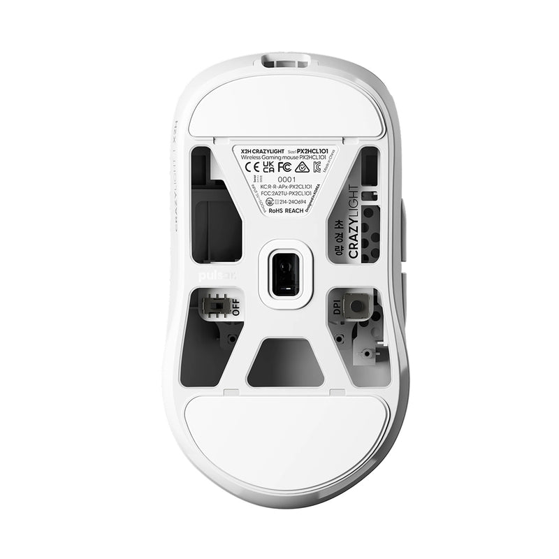 Pulsar X2H CrazyLight 8K Polling Rate eSports Gaming Mouse Size 1