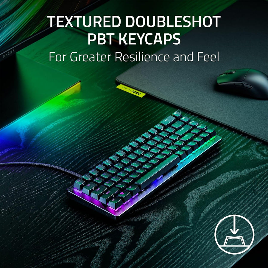 Razer Huntsman V3 HE Magnetic Mini 65% 8KHz - Hall Effect Magnetic Esports Keyboard