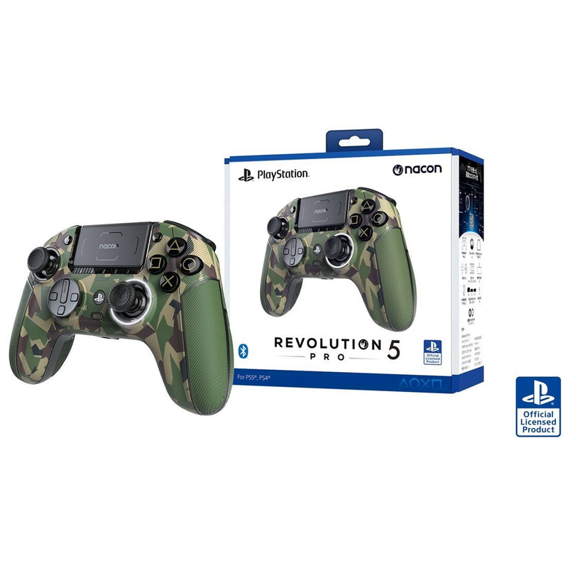 Nacon Revolution 5 Pro Controller for PS4/ PS5 (Urban Camo, Forest Camo, Arctic Camo)