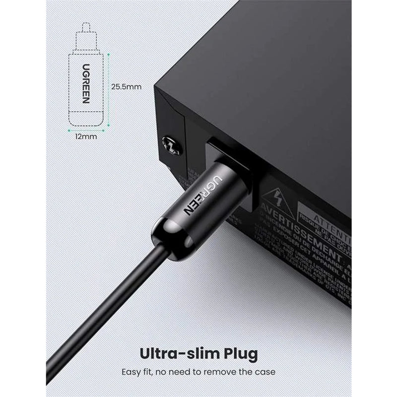Ugreen Toslink Optical Male to Male Audio Cable - 1.5M (AV122/70891)