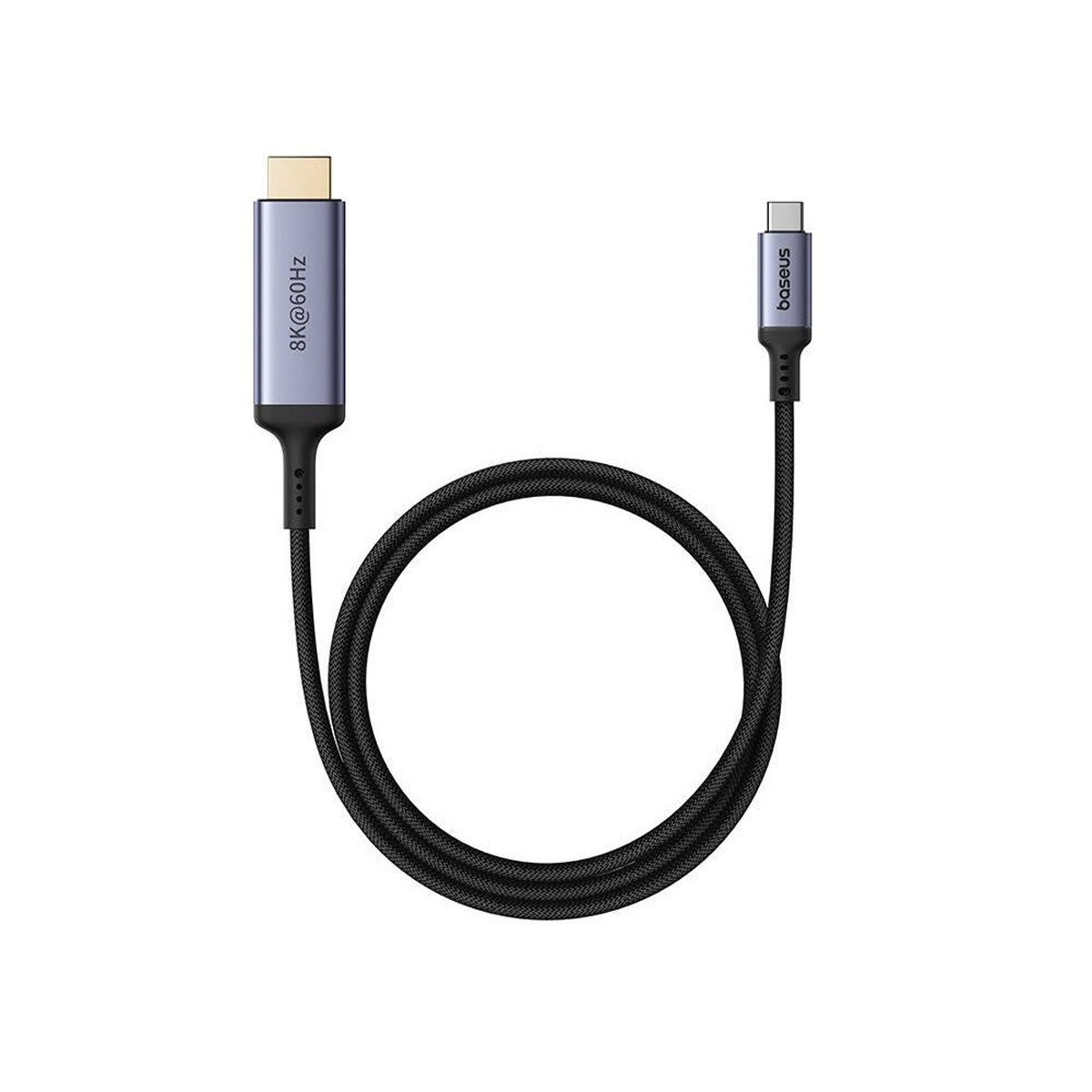 Baseus High Definition Series Type-C to HDMI 8K Adapter 1.5m (Cluster Black) (B0063370G111-00)