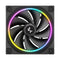 DeepCool FL12R Single 120mm Unique ARGB Fan (Black, White)