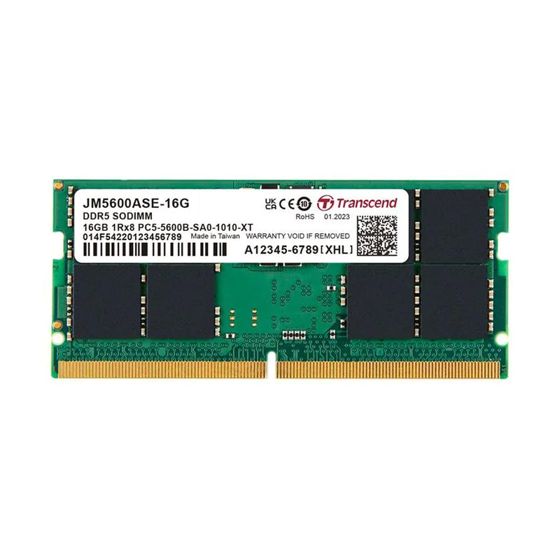 Transcend JetRam 32GB DDR5 5600MHz SODIMM 2Rx8 CL46 1.1V