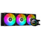 ID-Cooling SL360 XE LCD AIO Liquid CPU Cooler (Black, White)