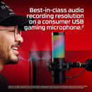 HyperX QuadCast 2 S USB Microphone for PC/MAC (Black) (9A273AA)