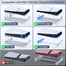OIVO Adjustable Horizontal Stand for PS5 / PS5 Slim / PS5 Pro (White)