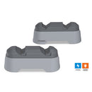 Dobe Double Charging Dock For PS5 Controller with Dual-Color Charging Indicator Light (Gray)