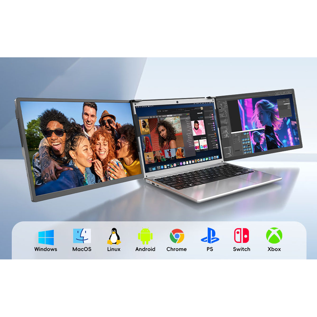 DreaMonitor Arie 1401D 14" WUXGA (1920x1200) Dual Portable Monitor