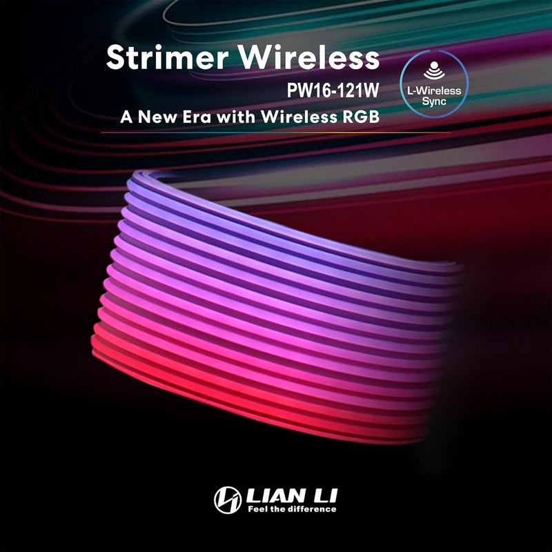 Lian Li Strimer Wireless 16-8 RGB 8 Light Guides 340mm Extension Cable