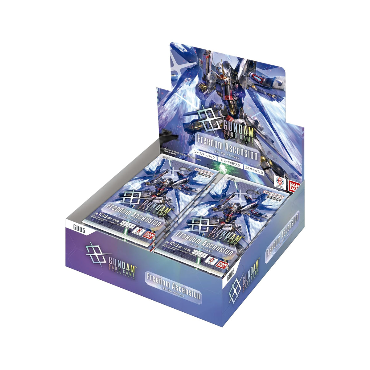 Gundam Card Game Freedom Ascension Booster Pack (GD05) (JPN Ver.)