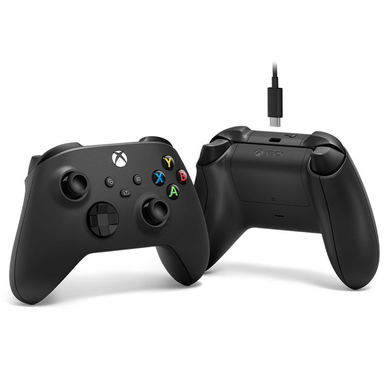 Xbox Wireless Controller + USB-C Cable For Windows (Carbon Black)