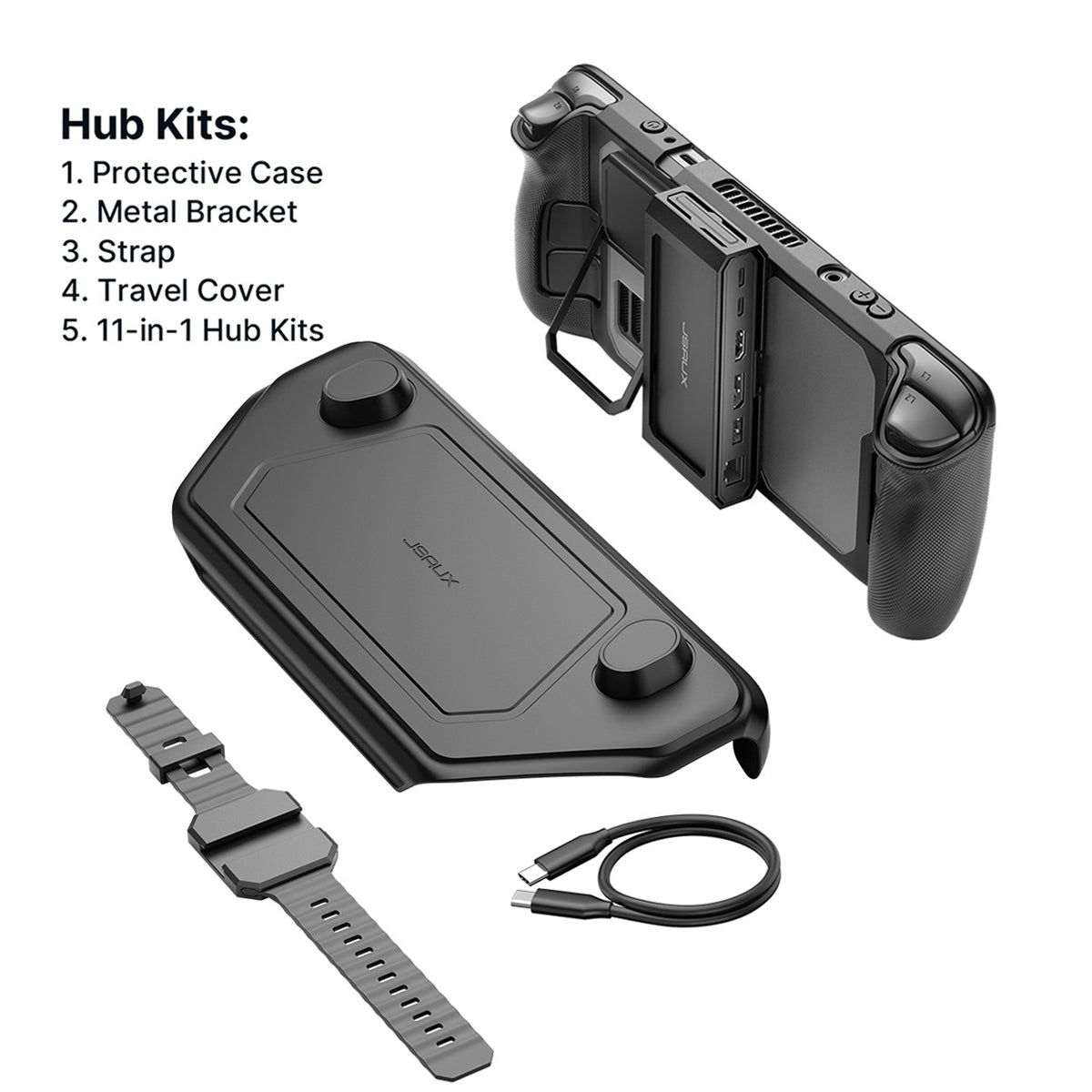 JSAUX ModCase for Steam Deck/ Steam Deck OLED