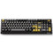 Akko 5098B Black & Gold Multi-Mode RGB Hot-Swappable Mechanical Keyboard with 1.47" LCD Screen