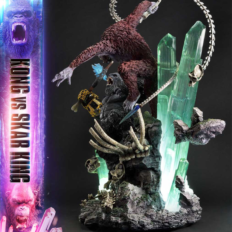 Ultimate Diorama Masterline Godzilla x Kong: The New Empire (Film) Kong vs. Skar King