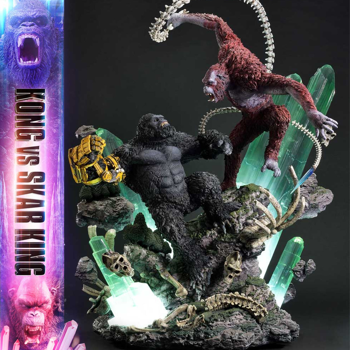 Ultimate Diorama Masterline Godzilla x Kong: The New Empire (Film) Kong vs. Skar King