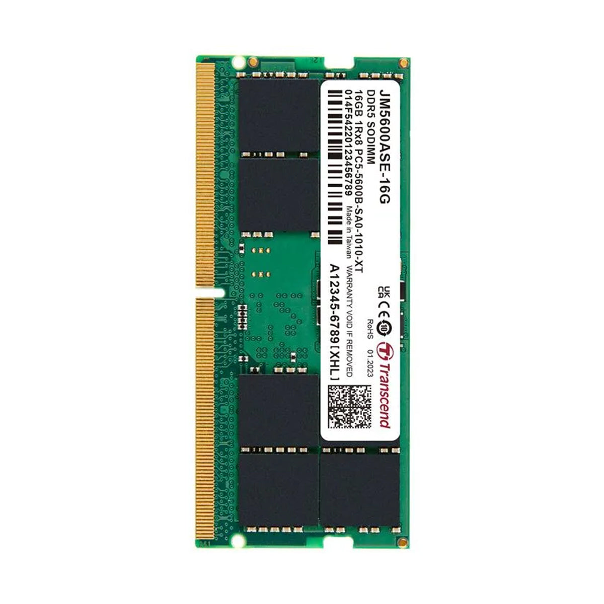 Transcend JetRam 32GB DDR5 5600MHz SODIMM 2Rx8 CL46 1.1V