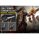 Ultimate Premium Masterline Resident Evil 4 Leon S. Kennedy versus Chainsaw Villager