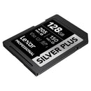 Lexar Professional SILVER PLUS SDXC UHS-I C10 U3 V30 205MB/s Read 150MB/s Write SD Card (128GB, 256GB, 512GB, 1TB)