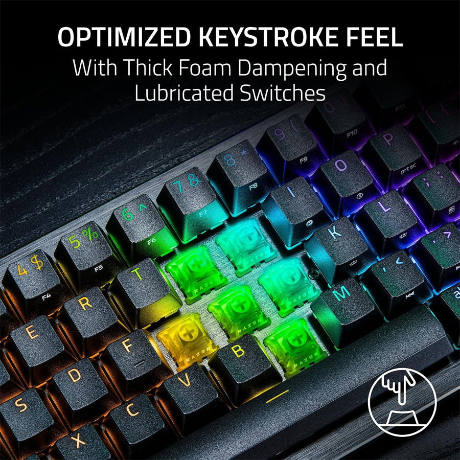 Razer Huntsman V3 HE Magnetic Mini 65% 8KHz - Hall Effect Magnetic Esports Keyboard