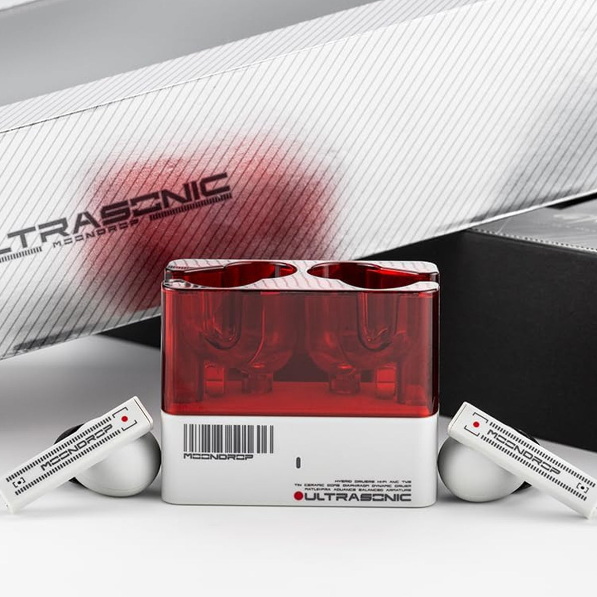Moondrop Ultrasonic Hybrid Drivers TWS Earphone ANC Dynamic Driver Earbuds