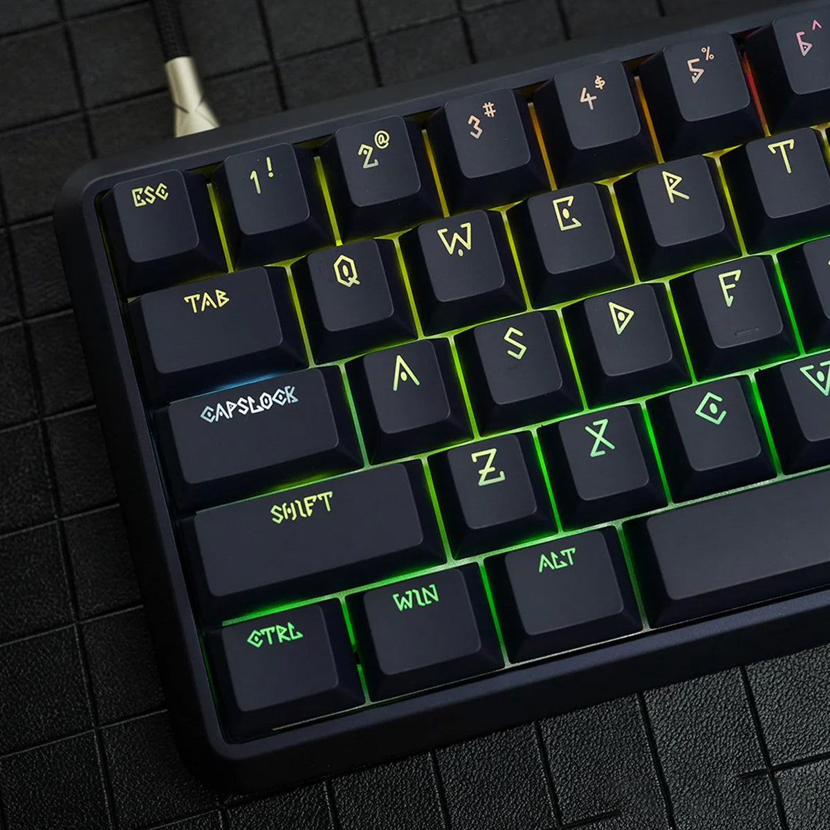Waizowl Lightning 60 61-Key RGB Magnetic Switch Mechanical Keyboard | DataBlitz