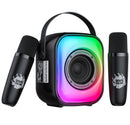 Onikuma L7 Wireless Smart Karaoke RGB Light Bluetooth Speaker Dual Wireless Microphone